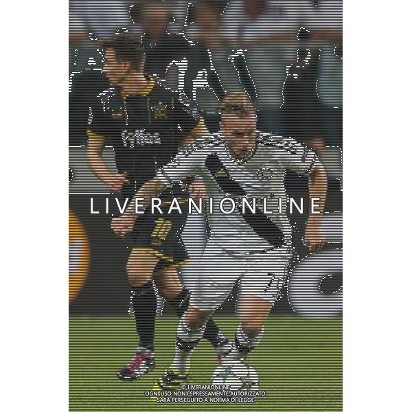 2016.8.23, Warszawa , UEFA Champions League , Legia Warsaw - Dundalk FC , Liga Mistrzow , Legia Warszawa - Dundalk FC n z Thibault Moulin (Legia) fot. Tomasz Jastrzebowski / Foto Olimpik / NEWSPIX.PL --- Newspix.pl AG ALDO LIVERANI SAS ONLY ITALY *** Local Caption *** www.newspix.pl mail us: info@newspix.pl call us: 0048 022 23 22 222 --- Polish Picture Agency by Ringier Axel Springer Poland
