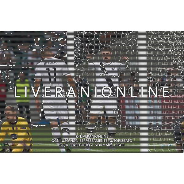 2016.8.23, Warszawa , UEFA Champions League , Legia Warsaw - Dundalk FC , Liga Mistrzow , Legia Warszawa - Dundalk FC n z Michal Kucharczyk (Legia), Nemanja Nikolic (Legia), Gary Rogers (Dundalk) fot. Lukasz Skwiot / Foto Olimpik / NEWSPIX.PL --- Newspix.pl AG ALDO LIVERANI SAS ONLY ITALY *** Local Caption *** www.newspix.pl mail us: info@newspix.pl call us: 0048 022 23 22 222 --- Polish Picture Agency by Ringier Axel Springer Poland