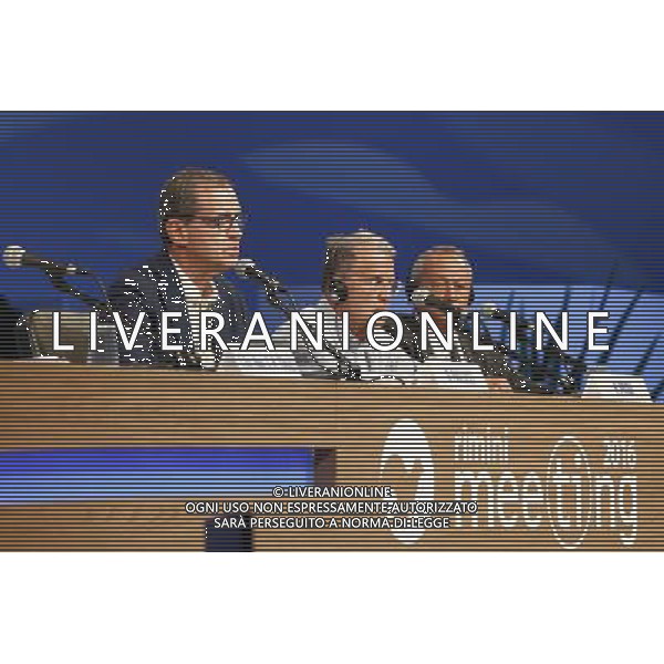 XXXVII edizione del Meeting per l\'amicizia fra i popoli 24/08/2016 nella foto: ROMANO PRODI foto di CLAUDIO ZAMAGNI/AGENZIA ALDO LIVERANI S.A.S
