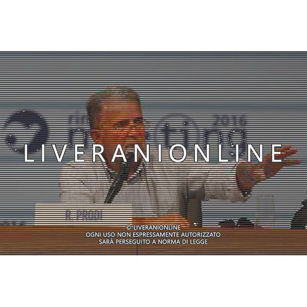 XXXVII edizione del Meeting per l\'amicizia fra i popoli 24/08/2016 nella foto: ROMANO PRODI foto di CLAUDIO ZAMAGNI/AGENZIA ALDO LIVERANI S.A.S