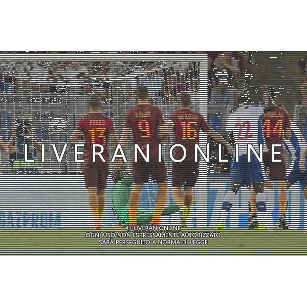 UEFA Champions League 2016-2017 spareggi ritorno - Roma 23.08.2016 - AS Roma vs Porto - nella foto: Il gol di Felipe / Ph. Corradetti-Ag. Aldo Liverani