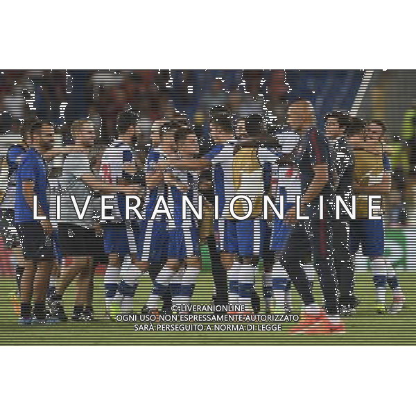 UEFA Champions League 2016-2017 spareggi ritorno - Roma 23.08.2016 - AS Roma vs Porto - nella foto: Esultanza del Porto a fine gara / Ph. Corradetti-Ag. Aldo Liverani