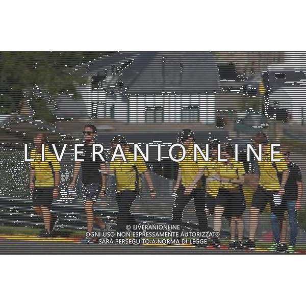 Jolyon Palmer (GBR), Renault Sport F1 Team 25.08.2016. Formula 1 World Championship, Rd 13, Belgian Grand Prix, Spa Francorchamps, Belgium, Preparation Day. s/ AGENZIA ALDO LIVERANI SAS - ITALY ONLY EDITORIAL USE ONLY