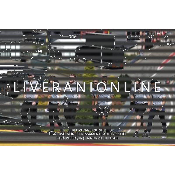 Pascal Wehrlein (GER), Manor Racing and Rio Haryanto (IDN), Manor Racing 25.08.2016. Formula 1 World Championship, Rd 13, Belgian Grand Prix, Spa Francorchamps, Belgium, Preparation Day. s/ AGENZIA ALDO LIVERANI SAS - ITALY ONLY EDITORIAL USE ONLY