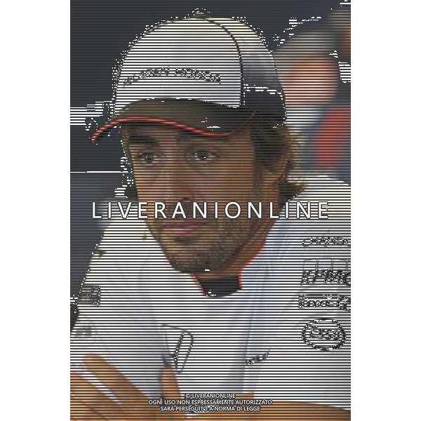 Fernando Alonso (ESP), McLaren Honda 25.08.2016. Formula 1 World Championship, Rd 13, Belgian Grand Prix, Spa Francorchamps, Belgium, Preparation Day. / AGENZIA ALDO LIVERANI SAS - ITALY ONLY EDITORIAL USE ONLY