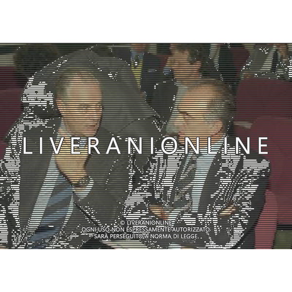 MILANO 10-01-1997 ASSEMBLEA DEI PRESIDENTE DI SERIE A NELLA FOTO GIANMARIA VISCONTI DI MODRONE E ANTONIO GIRAUDO AG ALDO LIVERANI SAS