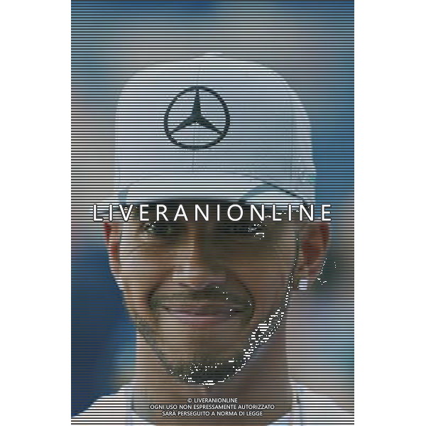 Lewis Hamilton (GBR) Mercedes AMG F1 with the media. 25.08.2016. Formula 1 World Championship, Rd 13, Belgian Grand Prix, Spa Francorchamps, Belgium, Preparation Day. / AGENZIA ALDO LIVERANI SAS - IOTALY ONLY EDITORIAL USE ONLY