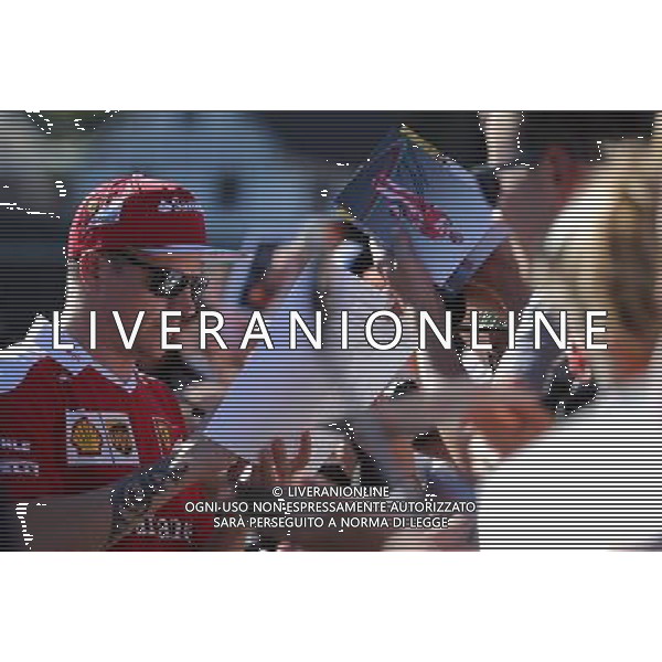 Kimi Raikkonen (FIN), Scuderia Ferrari 25.08.2016. Formula 1 World Championship, Rd 13, Belgian Grand Prix, Spa Francorchamps, Belgium, Preparation Day. / AGENZIA ALDO LIVERANI SAS - ITALY ONLY EDITORIAL USE ONLY