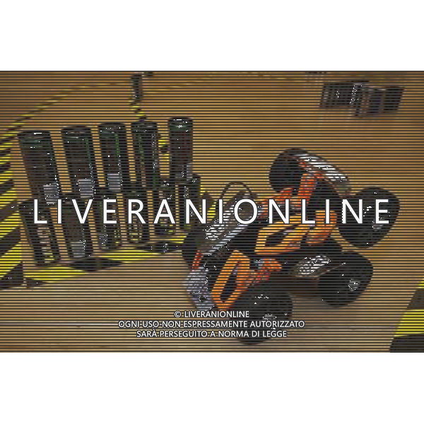 Sahara Force India F1 Team - Hype Energy Challenge. 25.08.2016. Formula 1 World Championship, Rd 13, Belgian Grand Prix, Spa Francorchamps, Belgium, Preparation Day. / AGENZIA ALDO LIVERANI SAS - ITALY ONLY EDITORIAL USE ONLY