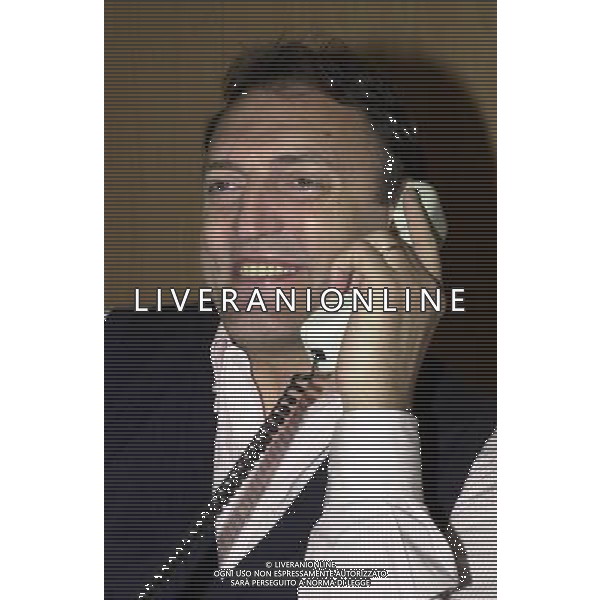 MILANO,11-04-03 DFP/FOTO GIORGIO RAVEZZANI DINO MENEGHIN IN GAZZETTA AG ALDO LIVERANI SAS