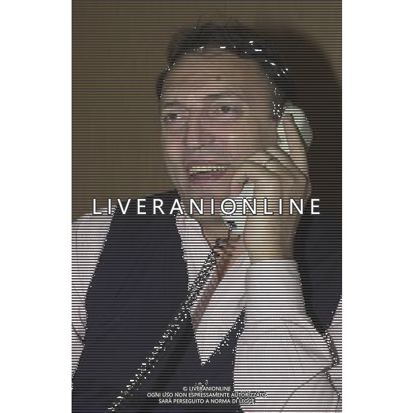 MILANO,11-04-03 DFP/FOTO GIORGIO RAVEZZANI DINO MENEGHIN IN GAZZETTA AG ALDO LIVERANI SAS