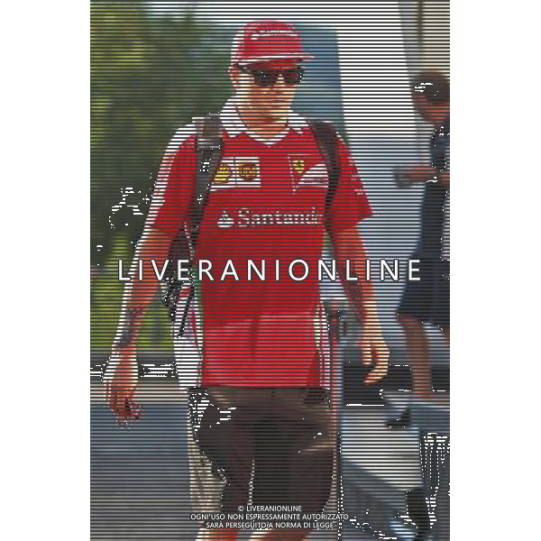 Kimi Raikkonen (FIN) Ferrari. 26.08.2016. Formula 1 World Championship, Rd 13, Belgian Grand Prix, Spa Francorchamps, Belgium, Practice Day. / AGENZIA ALDO LIVERANI SAS - ITALY ONLY EDITORIAL USE ONLY
