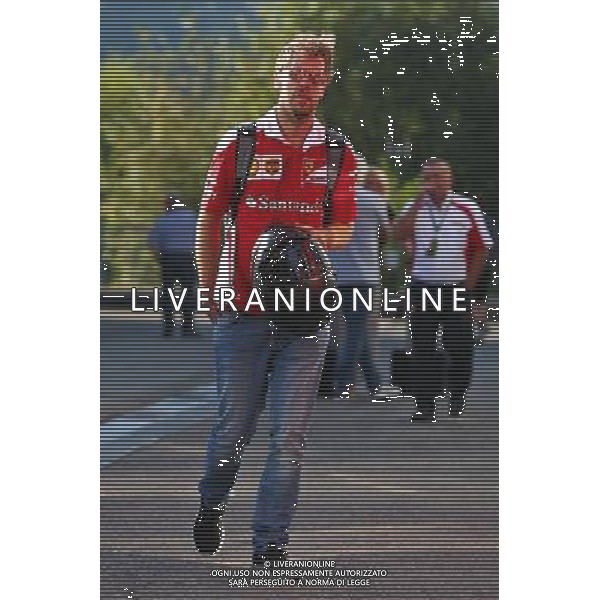 Sebastian Vettel (GER) Ferrari. 26.08.2016. Formula 1 World Championship, Rd 13, Belgian Grand Prix, Spa Francorchamps, Belgium, Practice Day. / AGENZIA ALDO LIVERANI SAS - ITALY ONLY EDITORIAL USE ONLY