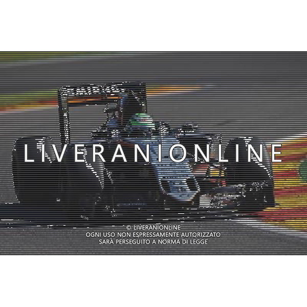 Nico Hulkenberg (GER) Sahara Force India F1 VJM09. 26.08.2016. Formula 1 World Championship, Rd 13, Belgian Grand Prix, Spa Francorchamps, Belgium, Practice Day. / AGENZIA ALDO LIVERANI SAS - ITALY ONLY EDITORIAL USE ONLY