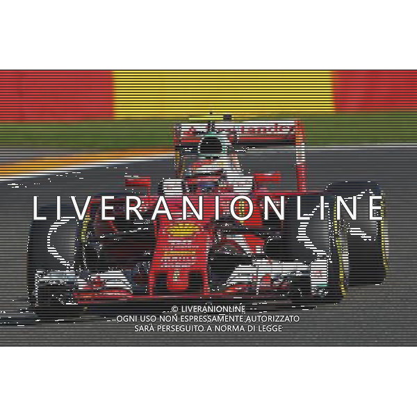 Kimi Raikkonen (FIN) Ferrari SF16-H. 26.08.2016. Formula 1 World Championship, Rd 13, Belgian Grand Prix, Spa Francorchamps, Belgium, Practice Day. / AGENZIA ALDO LIVERANI SAS - ITALY ONLY EDITORIAL USE ONLY