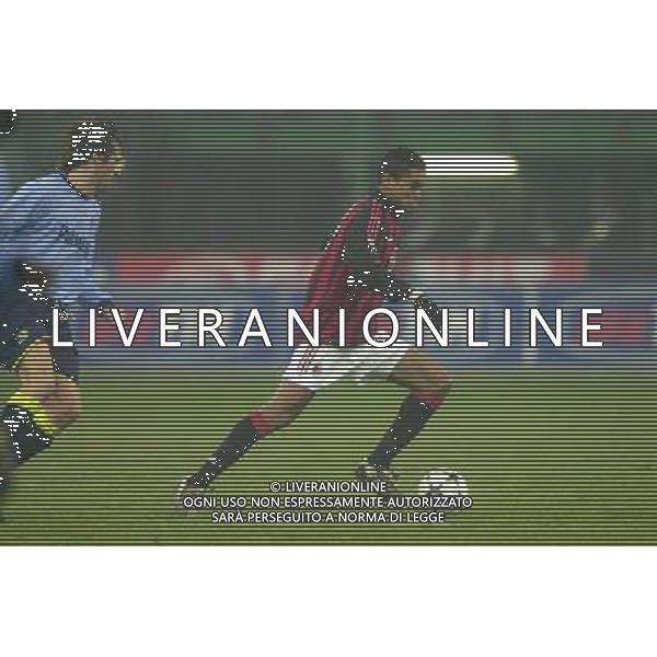 MILANO,14-01-03 DFP/FOTO GIORGIO RAVEZZANI COPPA ITALIA: MILAN-CHIEVO SERGINHO AG ALDO LIVERANI SAS