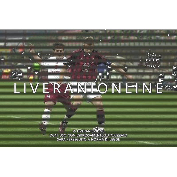 MILANO, 15-04-03 DFP/GIORGIO RAVEZZANI COPPA ITALIA TIM / MILAN-PERUGIA: SHEVCHENKO ANDRIY AG ALDO LIVERANI SAS