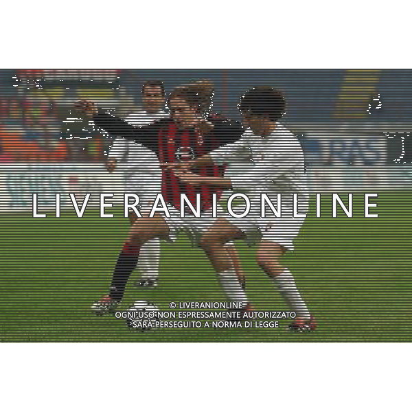 MILANO,18-12-02 DFP/FOTO GIORGIO RAVEZZANI COPPA ITALIA/MILAN-ANCONA: NELLA FOTO SAMUELE DALLA BONA -LOMBARDI