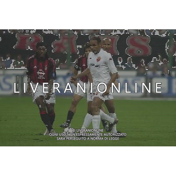 MILANO,31-05-03 DFP/FOTO GIORGIO RAVEZZANI FINALE COPPA ITALIA/ MILAN-ROMA: NELLA FOTO EMERSON AG ALDO LIVERANI SAS