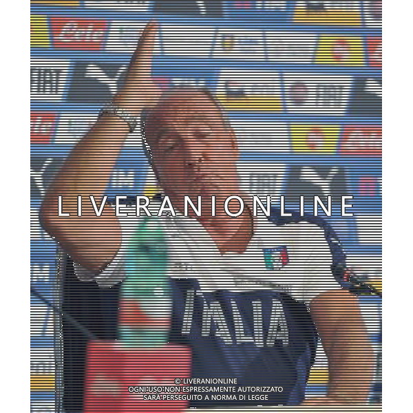 Foto Aldo Liverani 29/08/2016 Firenze ( Italia) Nazionale Italiana calcio Raduno della Nazionale italiana di calcio, Centro Tecnico Federale di Coverciano Nella foto: L\'allenatore Giampiero Ventura 