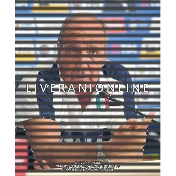 Foto Aldo Liverani 29/08/2016 Firenze ( Italia) Nazionale Italiana calcio Raduno della Nazionale italiana di calcio, Centro Tecnico Federale di Coverciano Nella foto: L\'allenatore Giampiero Ventura 