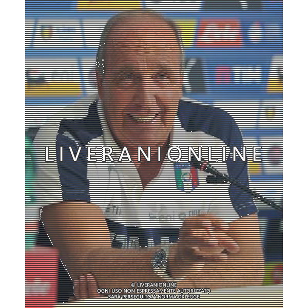 Foto Aldo Liverani 29/08/2016 Firenze ( Italia) Nazionale Italiana calcio Raduno della Nazionale italiana di calcio, Centro Tecnico Federale di Coverciano Nella foto: L\'allenatore Giampiero Ventura 
