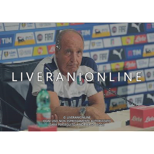 Foto Aldo Liverani 29/08/2016 Firenze ( Italia) Nazionale Italiana calcio Raduno della Nazionale italiana di calcio, Centro Tecnico Federale di Coverciano Nella foto: L\'allenatore Giampiero Ventura 