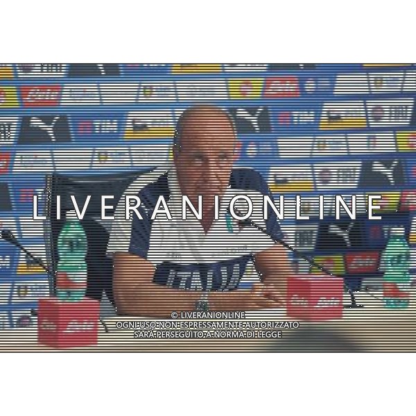 Foto Aldo Liverani 29/08/2016 Firenze ( Italia) Nazionale Italiana calcio Raduno della Nazionale italiana di calcio, Centro Tecnico Federale di Coverciano Nella foto: L\'allenatore Giampiero Ventura 