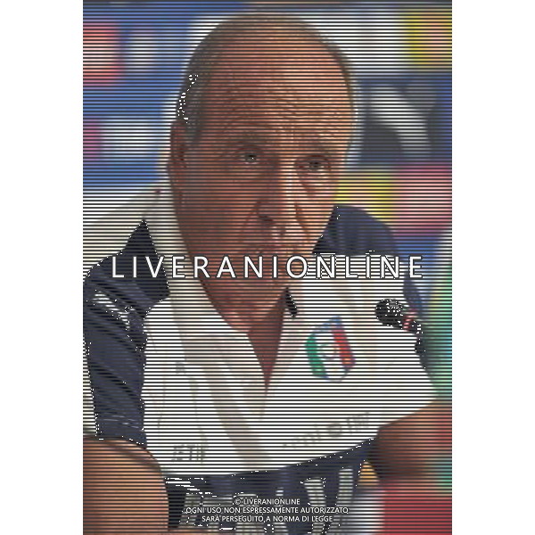Foto Aldo Liverani 29/08/2016 Firenze ( Italia) Nazionale Italiana calcio Raduno della Nazionale italiana di calcio, Centro Tecnico Federale di Coverciano Nella foto: L\'allenatore Giampiero Ventura 