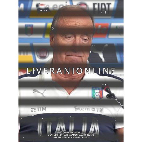 Foto Aldo Liverani 29/08/2016 Firenze ( Italia) Nazionale Italiana calcio Raduno della Nazionale italiana di calcio, Centro Tecnico Federale di Coverciano Nella foto: L\'allenatore Giampiero Ventura 