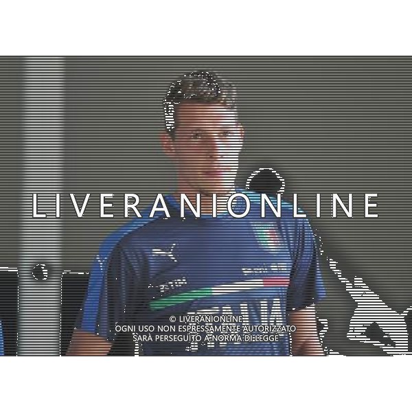 Foto Aldo Liverani 29/08/2016 Firenze ( Italia) Nazionale Italiana calcio Raduno della Nazionale italiana di calcio, Centro Tecnico Federale di Coverciano Nella foto: Andrea belotti 