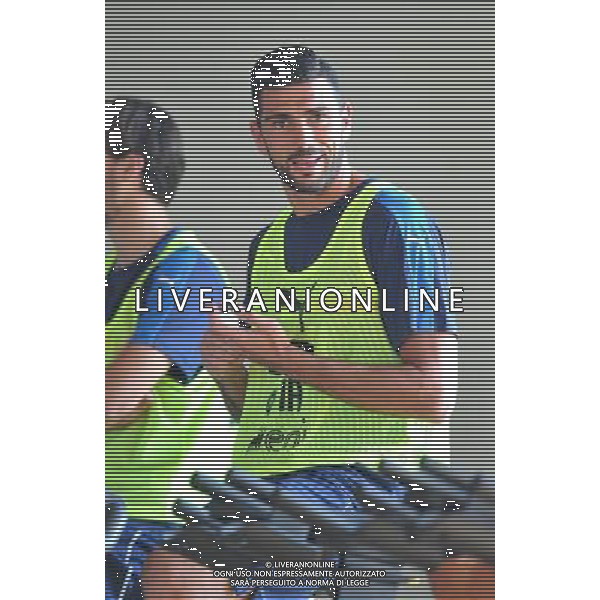 Foto Aldo Liverani 29/08/2016 Firenze ( Italia) Nazionale Italiana calcio Raduno della Nazionale italiana di calcio, Centro Tecnico Federale di Coverciano Nella foto: Pelle\' graziano 