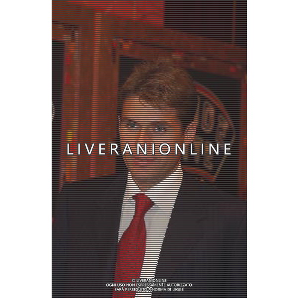 MILANO,07-10-02 DFP/FOTO MARCO DE PONTI OSCAR DEL CALCIO 2002 NELLA FOTO ARBITRO ROBERTO ROSETTI AG ALDO LIVERANI SAS