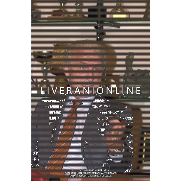 MILANO,09-07-02 DFP/ FOTO GIORGIO RAVEZZANI GIOVANNI TRAPATTONI IN GAZZETTA DELLO SPORT NELLA FOTO GIOVANNI TRAPATTONI AG ALDO LIVERANI SAS