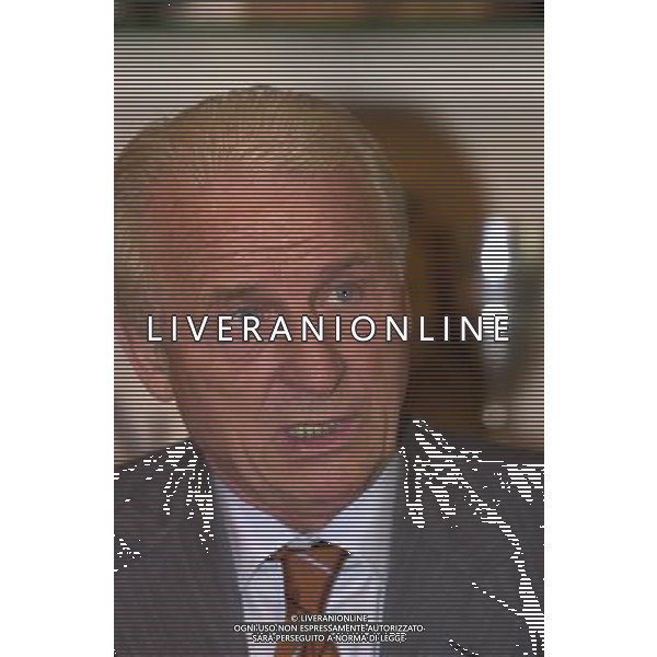 MILANO,09-07-02 DFP/ FOTO GIORGIO RAVEZZANI GIOVANNI TRAPATTONI IN GAZZETTA DELLO SPORT NELLA FOTO GIOVANNI TRAPATTONI AG ALDO LIVERANI SAS