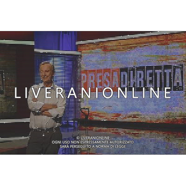Trrasmissione TV \' Presa Diretta \' Roma - 29.08.2016 - Studi Rai Teulada - nella foto: Riccardo Iacona /Ph.Corradetti-Ag Aldo Liverani/ AGENZIA ALDO LIVERANI SAS
