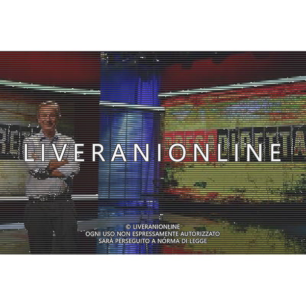 Trrasmissione TV \' Presa Diretta \' Roma - 29.08.2016 - Studi Rai Teulada - nella foto: Riccardo Iacona /Ph.Corradetti-Ag Aldo Liverani/ AGENZIA ALDO LIVERANI SAS