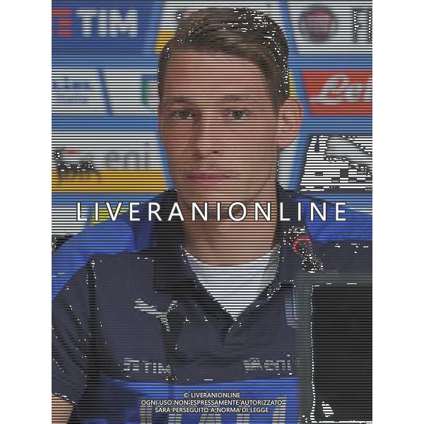 Foto Aldo Liverani 30/08/2016 Firenze ( Italia) Nazionale Italiana calcio Raduno della Nazionale italiana di calcio, Centro Tecnico Federale di Coverciano Nella foto: Andrea Belotti 