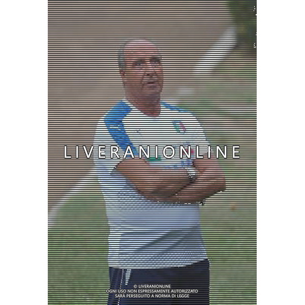 Foto Aldo Liverani 30/08/2016 Firenze ( Italia) Nazionale Italiana calcio Raduno della Nazionale italiana di calcio, Centro Tecnico Federale di Coverciano Nella foto: l\'allenatore GiamPiero Ventura 