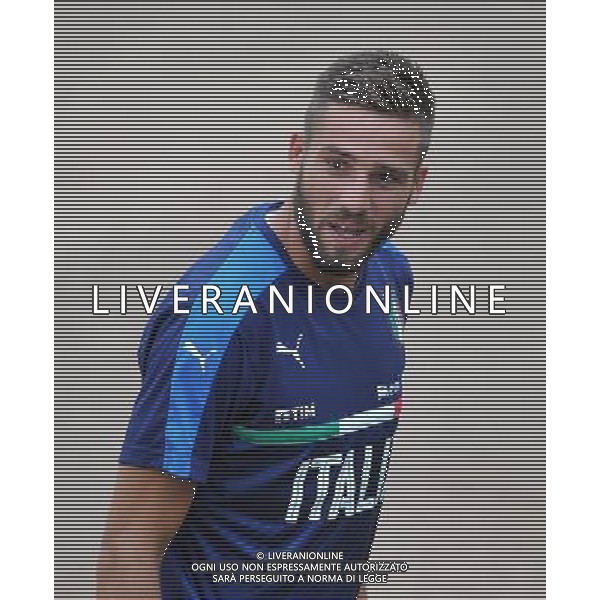 Foto Aldo Liverani 30/08/2016 Firenze ( Italia) Nazionale Italiana calcio Raduno della Nazionale italiana di calcio, Centro Tecnico Federale di Coverciano Nella foto: Pavoletti 