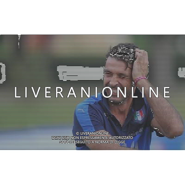 Foto Aldo Liverani 30/08/2016 Firenze ( Italia) Nazionale Italiana calcio Raduno della Nazionale italiana di calcio, Centro Tecnico Federale di Coverciano Nella foto: Gianluigi Buffon 