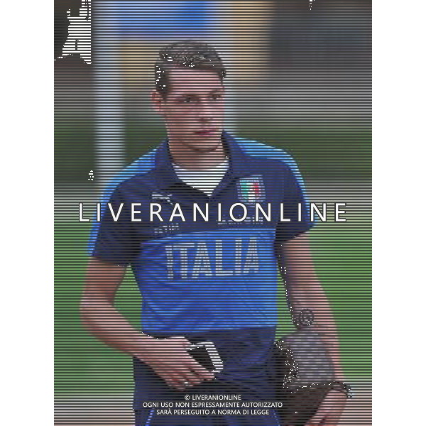 Foto Aldo Liverani 30/08/2016 Firenze ( Italia) Nazionale Italiana calcio Raduno della Nazionale italiana di calcio, Centro Tecnico Federale di Coverciano Nella foto: Andrea Belotti 