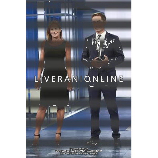 Trasmissione TV \' La Vita in Diretta \' Roma - 30.08.2016 - Studi Rai Teulada - nella foto: Cristina Parodi e Marco Liorni /Ph.Corradetti-Ag. Aldo Liverani / AGENZIA ALDO LIVERANI SAS