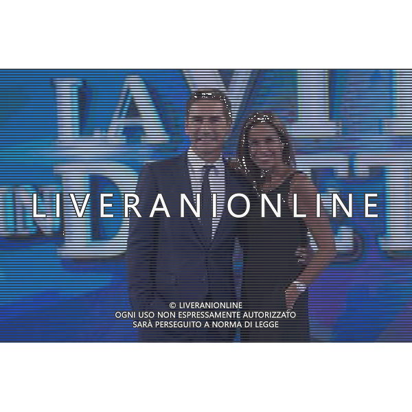 Trasmissione TV \' La Vita in Diretta \' Roma - 30.08.2016 - Studi Rai Teulada - nella foto: Cristina Parodi e Marco Liorni /Ph.Corradetti-Ag. Aldo Liverani / AGENZIA ALDO LIVERANI SAS