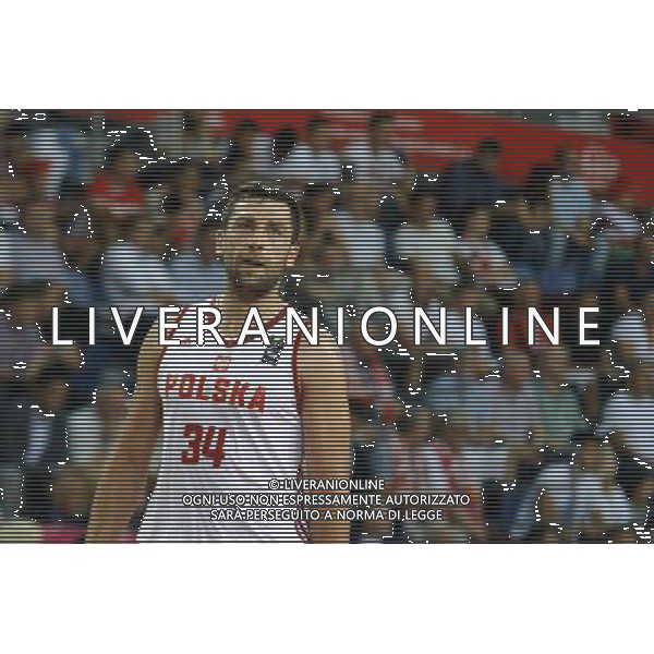 WLOCLAWEK 31.08.2016 SPORT KOSZYKOWKA KWALIFIKACJE EUROBASKET 2017 MISTRZOSTWA EUROPY POLSKA PORTUGALIA BASKETBALL QUALIFICATION ROUND EUROPEAN CHAMPIONSHIP POLAND PORTUGAL NZ. ADAM HRYCANIUK FOT. MATEUSZ BOSIACKI / 400mm.pl / NEWSPIX.PL --- Newspix.pl/ AGENZIA ALDO LIVERANI SAS - ITALY ONLY EDITORIAL USE ONLY