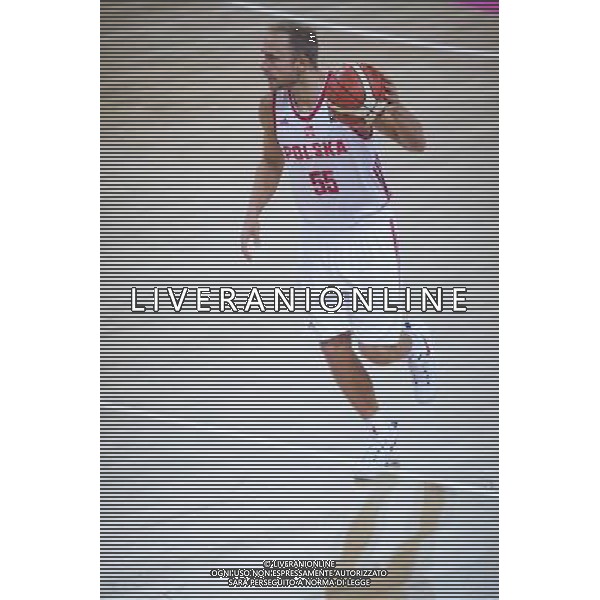 2016.08.31 Wloclawek, Koszykowka, Kwalifikacje do mistrzostw Europy - EuroBasket 2017, mecz Polska - Portugalia N/z Lukasz Koszarek (Polska nr 55) Foto Piotr Kieplin / PressFocus 2016.08.31 Wloclawek, EuroBasket 2017 qualification match Poland - Portugal N/z Lukasz Koszarek (Polska nr 55) Credit: Piotr Kieplin / PressFocus / NEWSPIX.PL --- Newspix.pl/ AGENZIA ALDO LIVERANI SAS - ITALY ONLY EDITORIAL USE ONLY