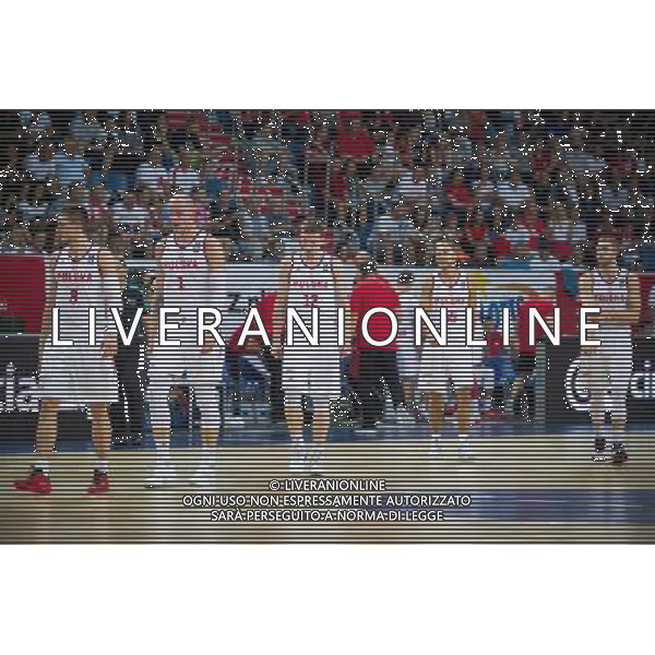 2016.08.31 Wloclawek, Koszykowka, Kwalifikacje do mistrzostw Europy - EuroBasket 2017, mecz Polska - Portugalia N/z Mateusz Ponitka (Polska nr 9) Maciej Lampe (Polska nr 1) Adam Waczynski (Polska nr 12) Lukasz Koszarek (Polska nr 55) Michal Sokolowski (Polska nr 24) Foto Piotr Kieplin / PressFocus 2016.08.31 Wloclawek, EuroBasket 2017 qualification match Poland - Portugal N/z Mateusz Ponitka (Polska nr 9) Maciej Lampe (Polska nr 1) Adam Waczynski (Polska nr 12) Lukasz Koszarek (Polska nr 55) Michal Sokolowski (Polska nr 24) Credit: Piotr Kieplin / PressFocus / NEWSPIX.PL --- Newspix.pl/ AGENZIA ALDO LIVERANI SAS - ITALY ONLY EDITORIAL USE ONLY