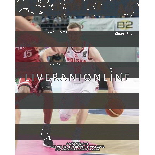 HALA MISTRZOW, WLOCLAWEK 31.08.2016 EUROBASKET 2017, KWALIFIKACJE POLSKA - PORTUGALIA POLAND - PORTUGAL NZ ADAM WACZYNSKI (12) Pawel Pietranik/NEWSPIX.pl --- Newspix.pl/ AGENZIA ALDO LIVERANI SAS - ITALY ONLY EDITORIAL USE ONLY