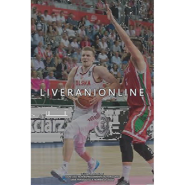 HALA MISTRZOW, WLOCLAWEK 31.08.2016 EUROBASKET 2017, KWALIFIKACJE POLSKA - PORTUGALIA POLAND - PORTUGAL NZ ADAM WACZYNSKI (12) Pawel Pietranik/NEWSPIX.pl --- Newspix.pl/ AGENZIA ALDO LIVERANI SAS - ITALY ONLY EDITORIAL USE ONLY