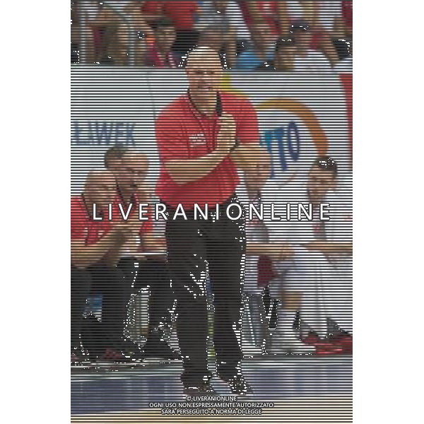 HALA MISTRZOW, WLOCLAWEK 31.08.2016 EUROBASKET 2017, KWALIFIKACJE POLSKA - PORTUGALIA POLAND - PORTUGAL NZ MIKE TAYLOR Pawel Pietranik/NEWSPIX.pl --- Newspix.pl/ AGENZIA ALDO LIVERANI SAS - ITALY ONLY EDITORIAL USE ONLY